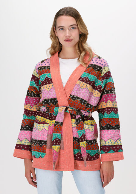 Multi SISSEL EDELBO Kimono MARRAKESH MULTI PATCH WORK JAC - large