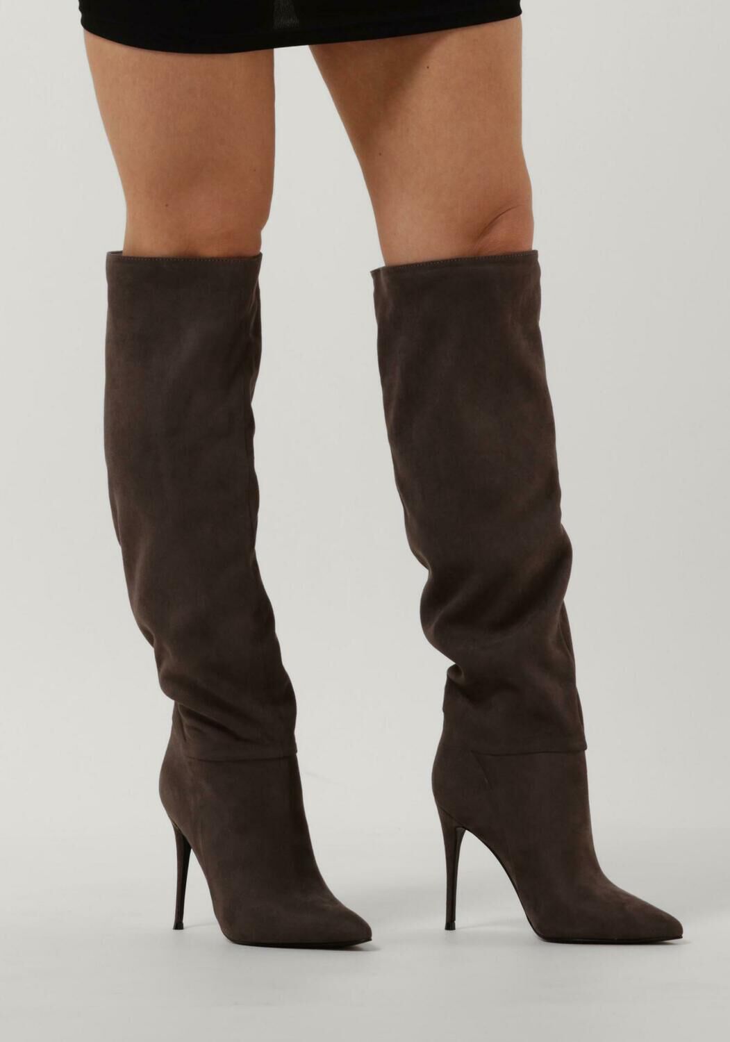 Grijze STEVE MADDEN Hoge laarzen DARIAN - large