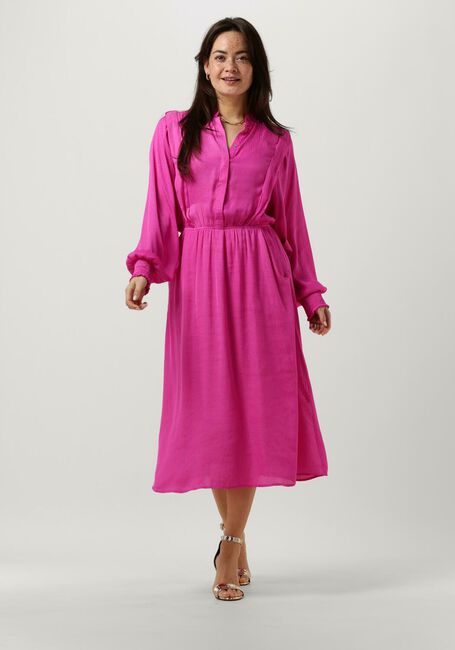 Merg Helder op adelaar Roze CO'COUTURE Midi jurk CASSIE DRESS | Omoda