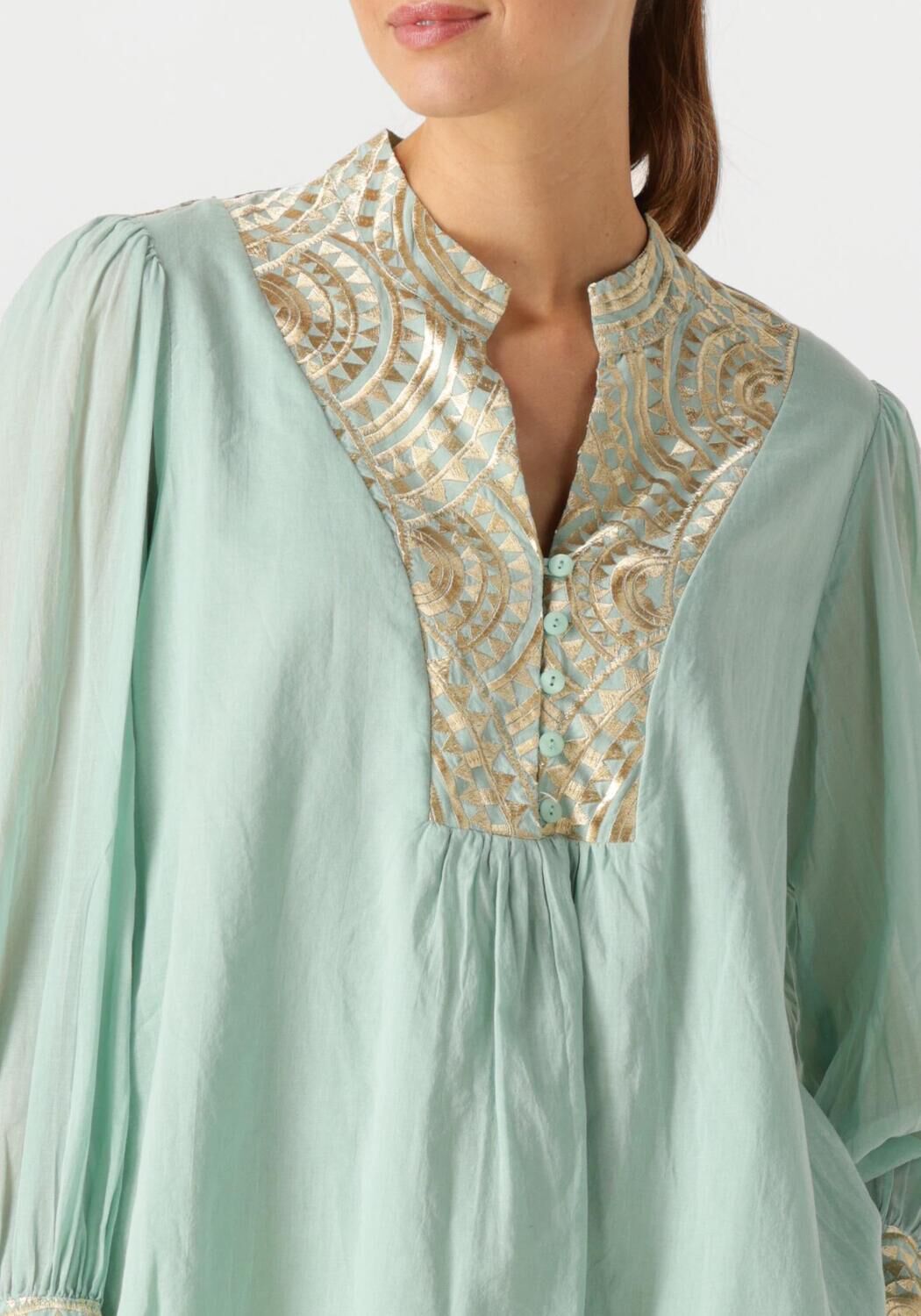 GREEK ARCHAIC KORI Dames Blouses 340452 Mint