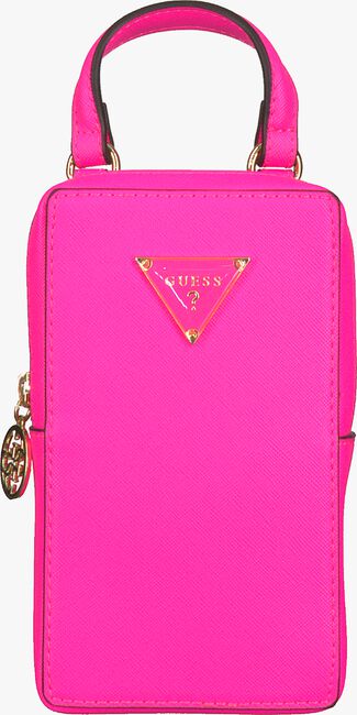 Roze GUESS Portemonnee MOBILE POUCH KEYCHAIN - large