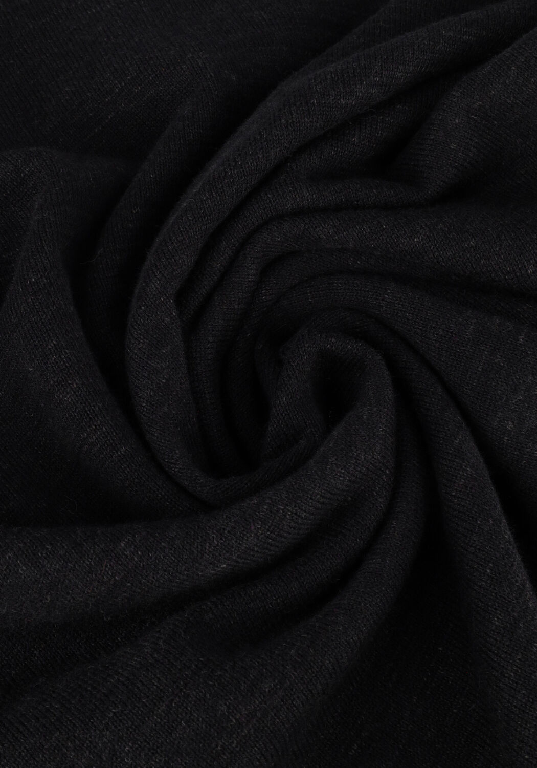 Zwarte CAST IRON Coltrui TURTLENECK COTTON HEATHER PLATED - large