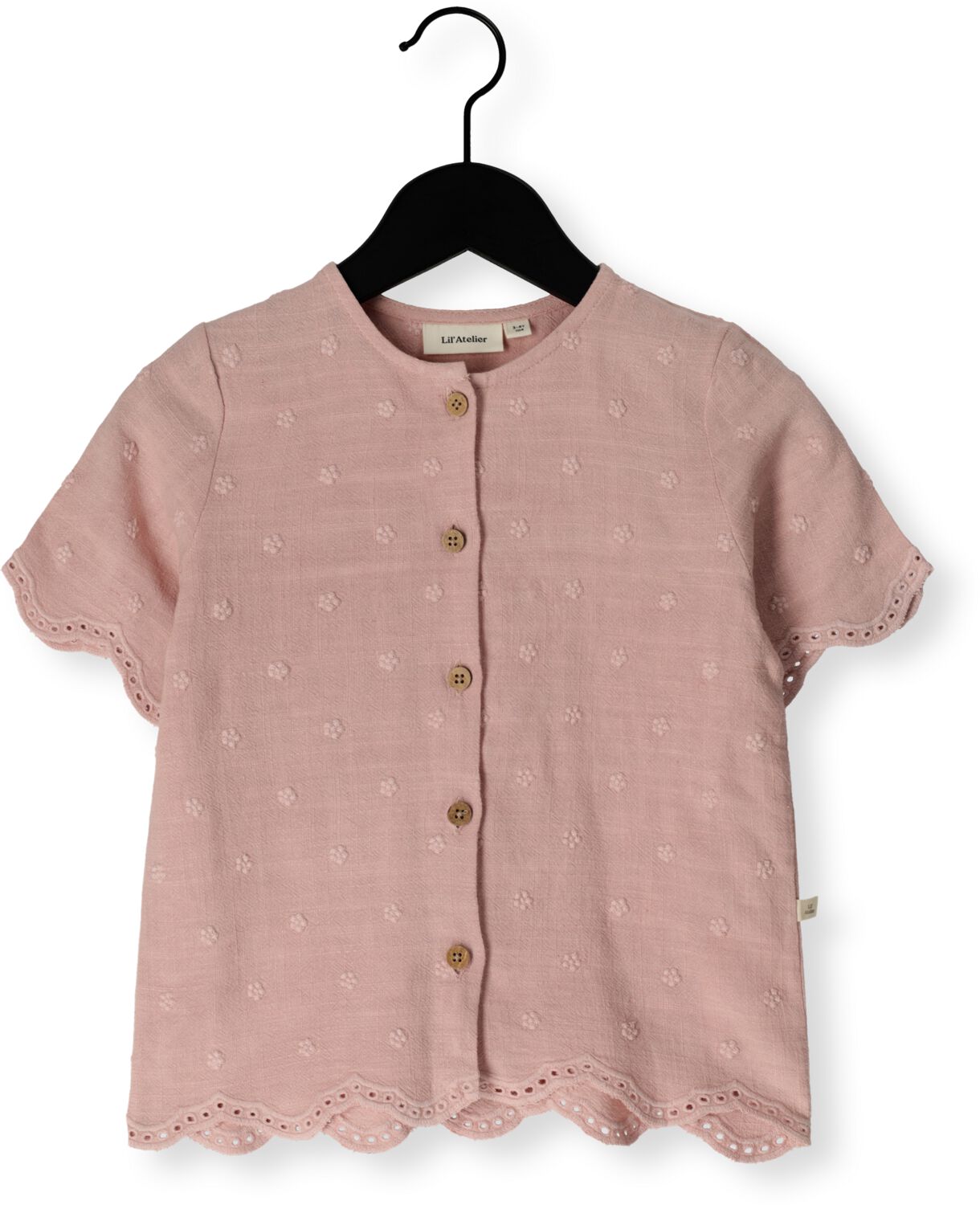 LIL' ATELIER Meisjes Rokken Nmfkaja Ss Shirt Lil Lichtroze