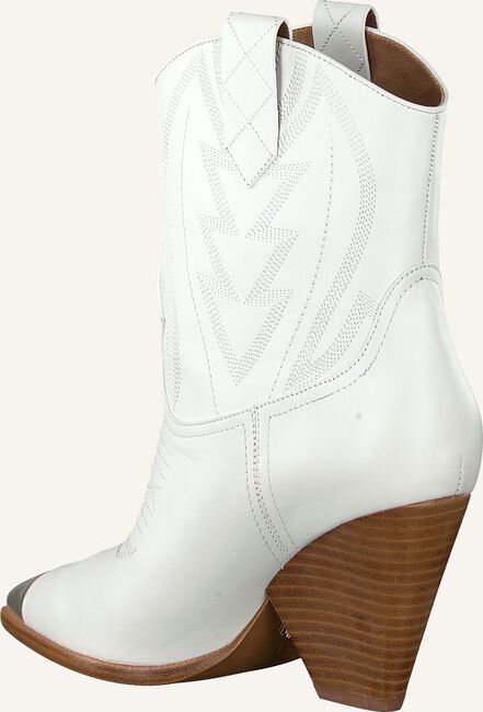 Witte LOLA CRUZ Enkellaarsjes 293T10BK Witte LOLA CRUZ Enkellaarsjes 293T10BK - large
