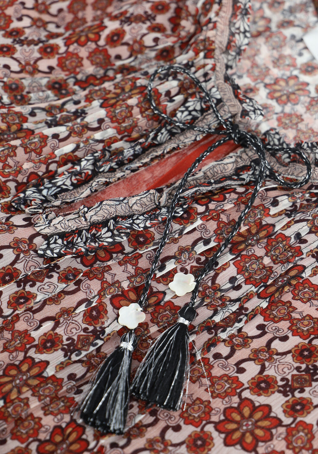 Rode MOLIIN Mini jurk XANDRA - large