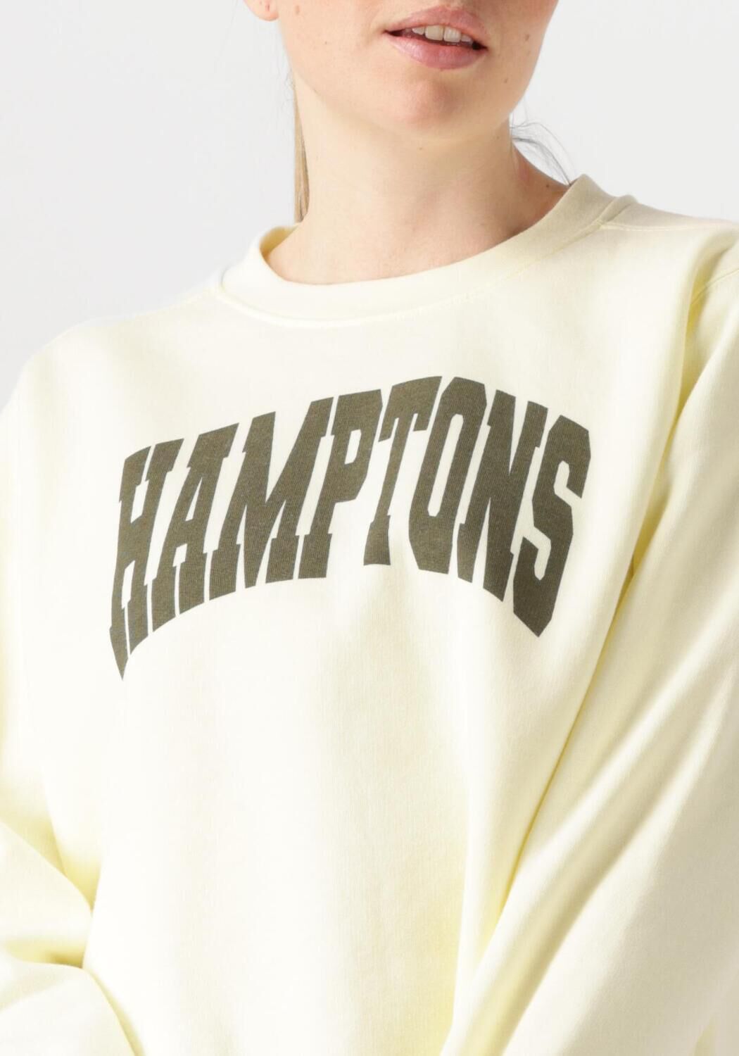 PENN & INK Dames Truien & Vesten Sweater Print Geel