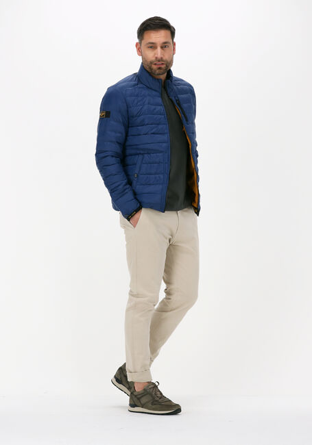 Blauwe PME LEGEND Gewatteerde jas SHORT JACKET SKYCONTROL MDL DENSYLON - large