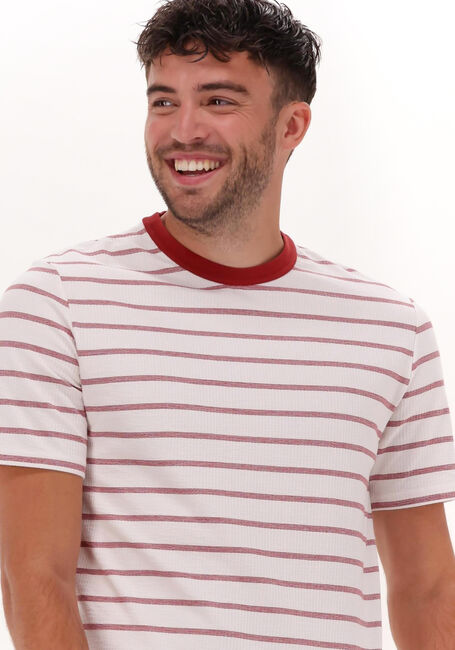 Rode SCOTCH & SODA T-shirt WAFFLE JERSEY BRETON T-SHIRT - large
