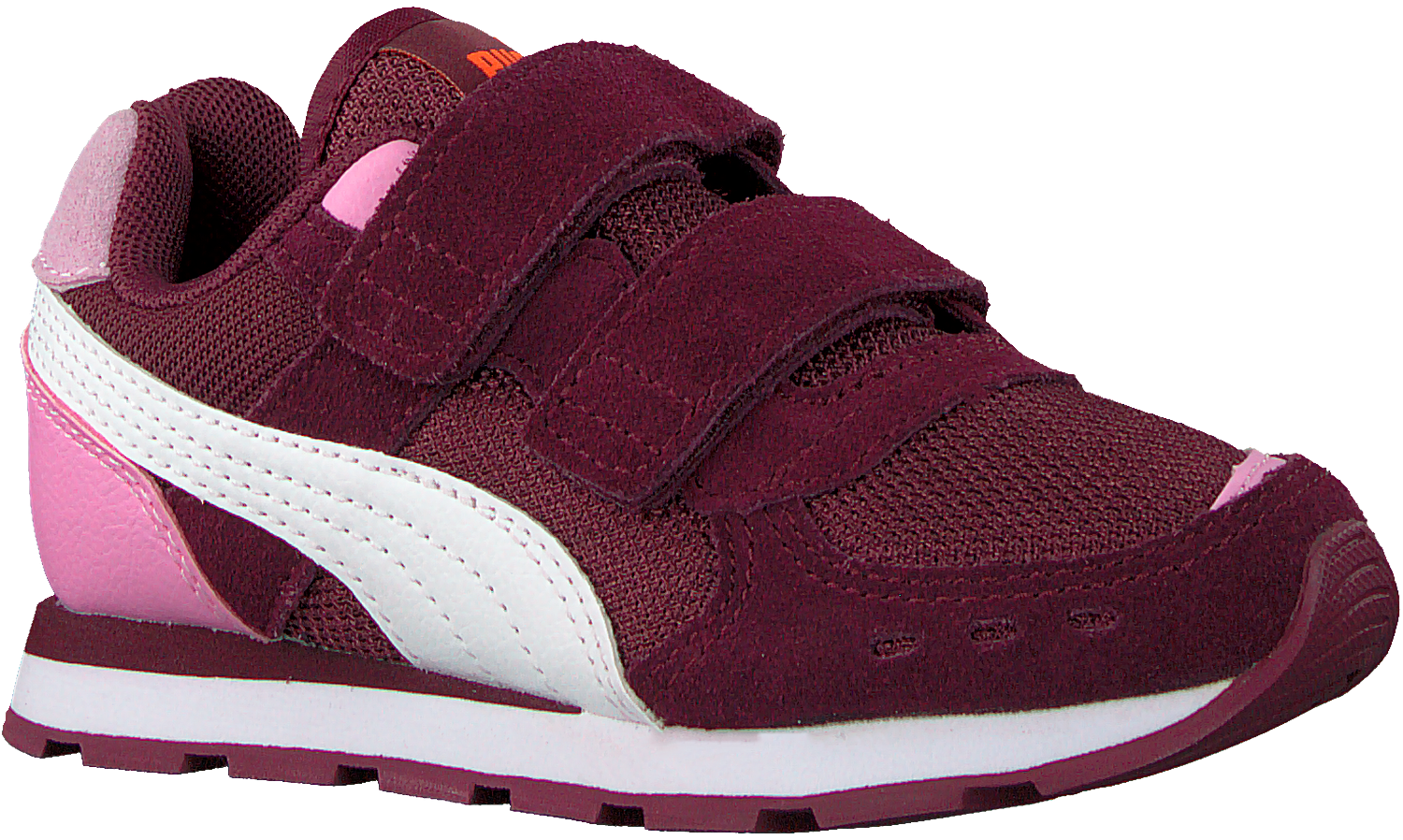 Rode PUMA Lage sneakers VISTA V PS Omoda