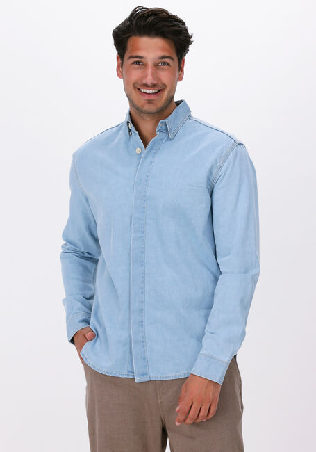 Lichtblauwe SELECTED HOMME Casual overhemd SLHTIMARU 22807 - large