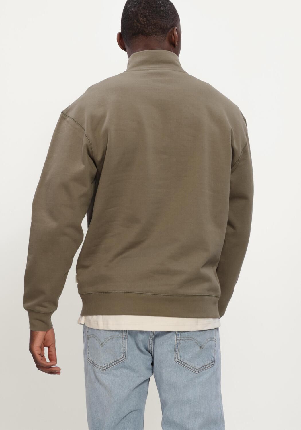 Khaki MACED Sweater M-ALVIN - large