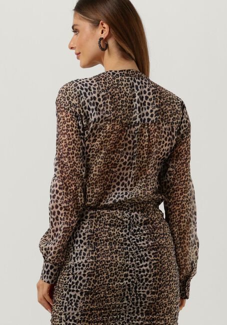 Bruine NOTES DU NORD Blouses FABIOLA RECYLED SHIRT - large