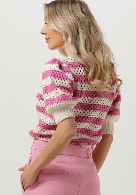 Roze MINUS T-shirt GEORGINA KNIT T-SHIRT - large