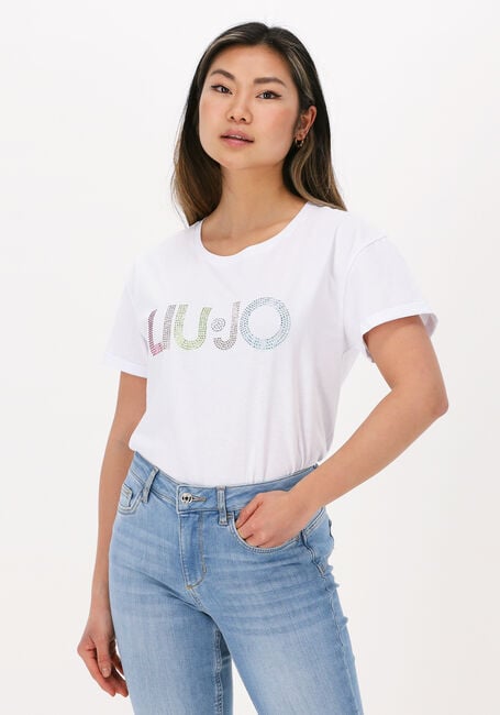 Witte LIU JO T-shirt T-SHIRT MODA M/C B. - large