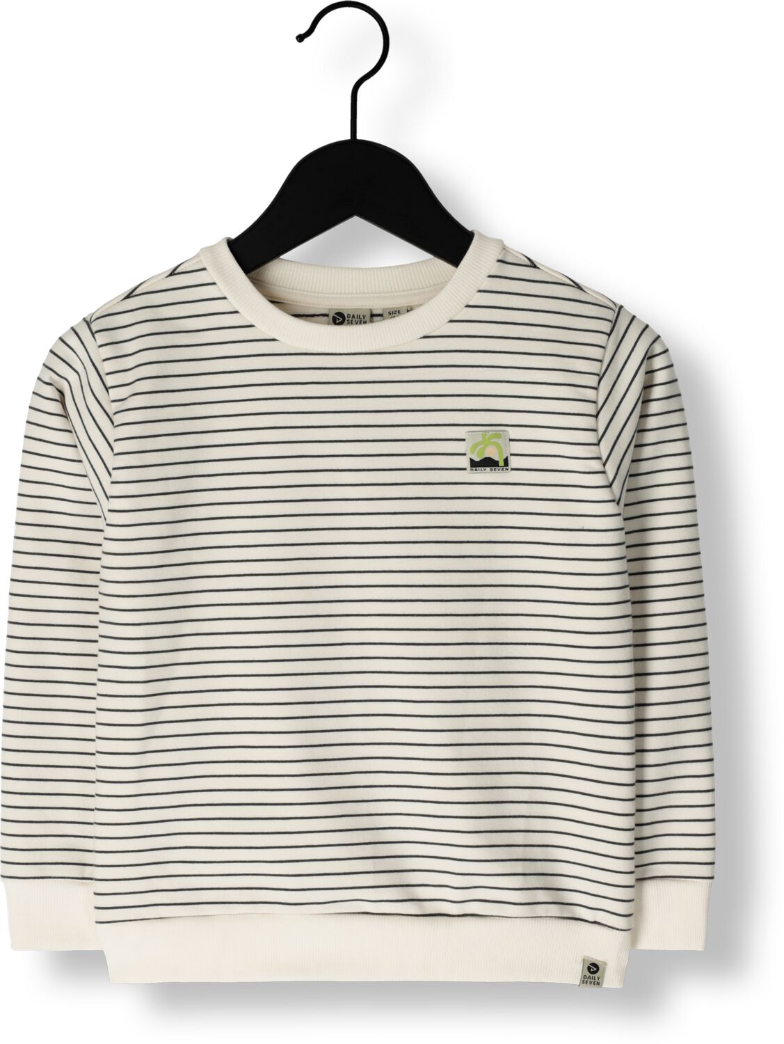 DAILY7 Jongens Truien & Vesten Sweater Stripe Wit