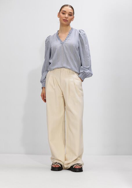 Blauwe CO'COUTURE Blouses KESI V-BLOUSE - large