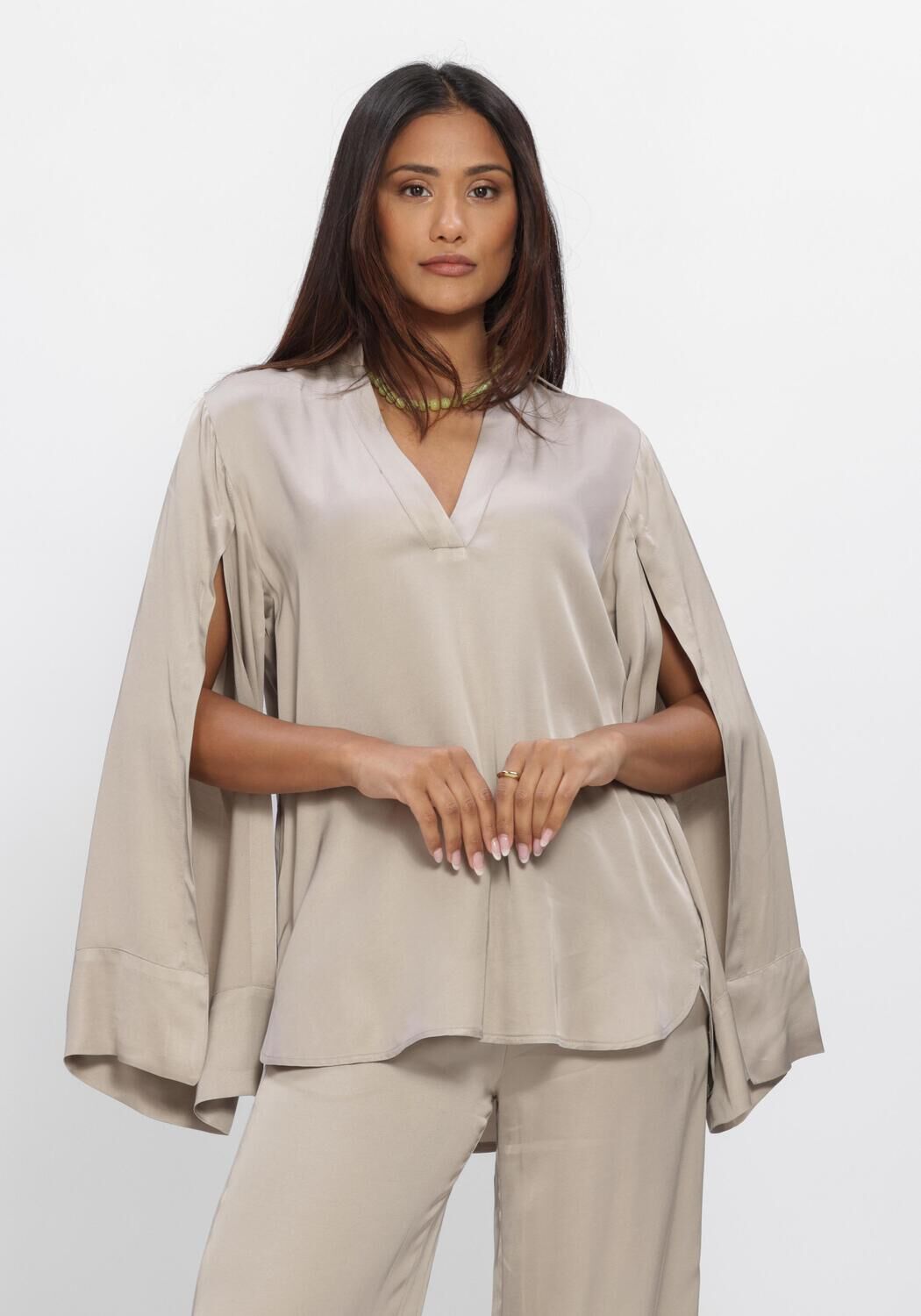 Grijze NEMA Blouses N017 - large