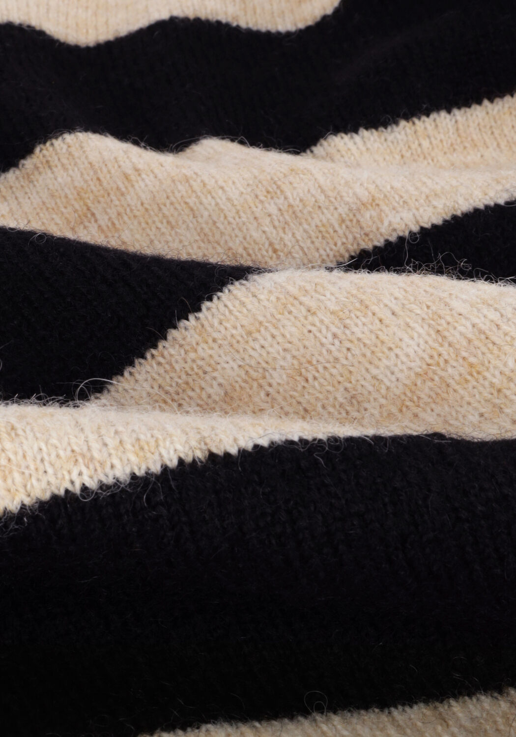 Beige OBJECT Coltrui OBJMINNA L/S ROLLNECK KNIT PULLOVER NOOS - large