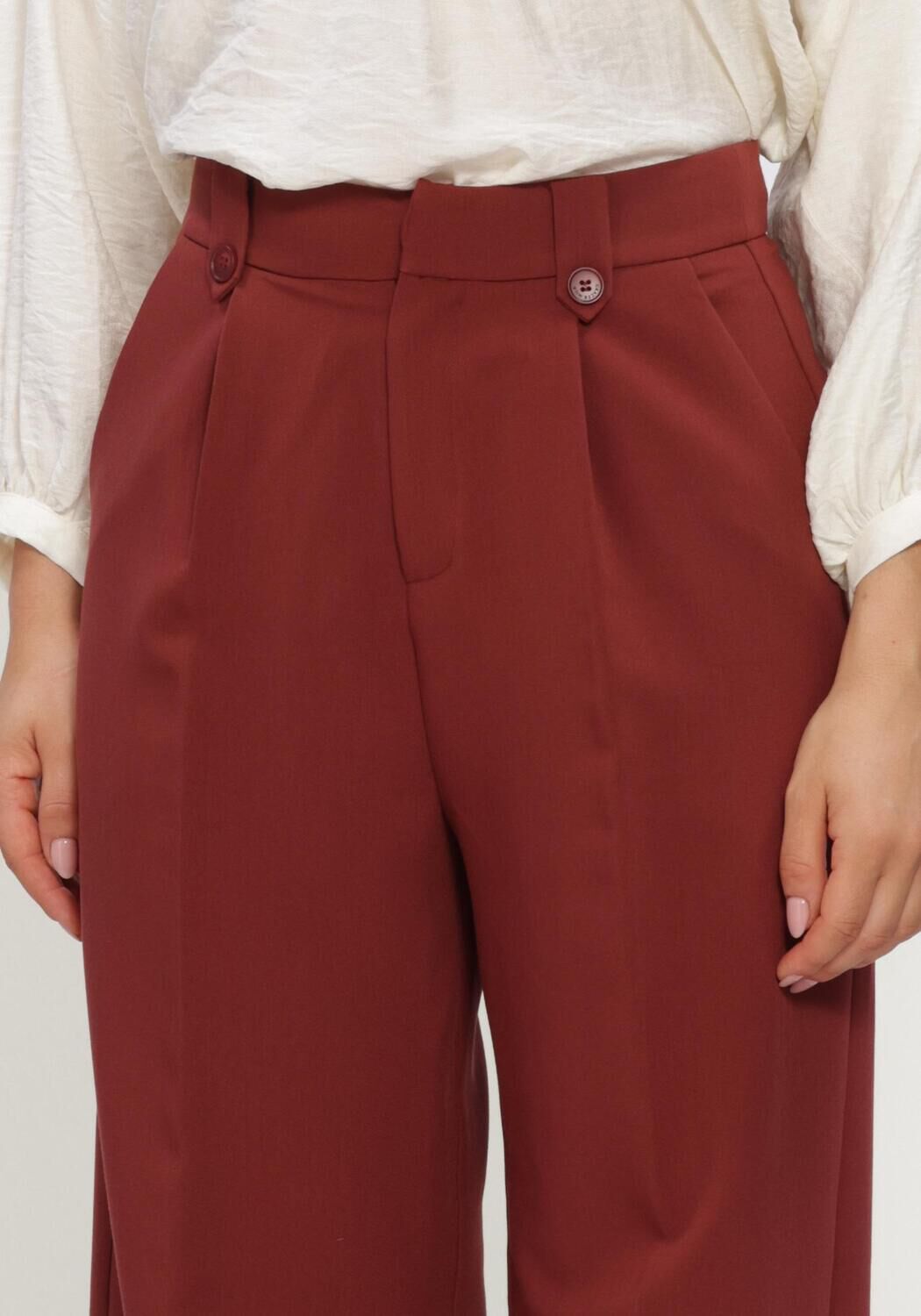 Bordeaux GRACE & MILA Wijde broek TROUSER - large
