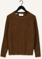 Bruine SELECTED WOMEN Trui LULU LS KNIT O-NECK B Bruine SELECTED WOMEN Trui LULU LS KNIT O-NECK B - medium