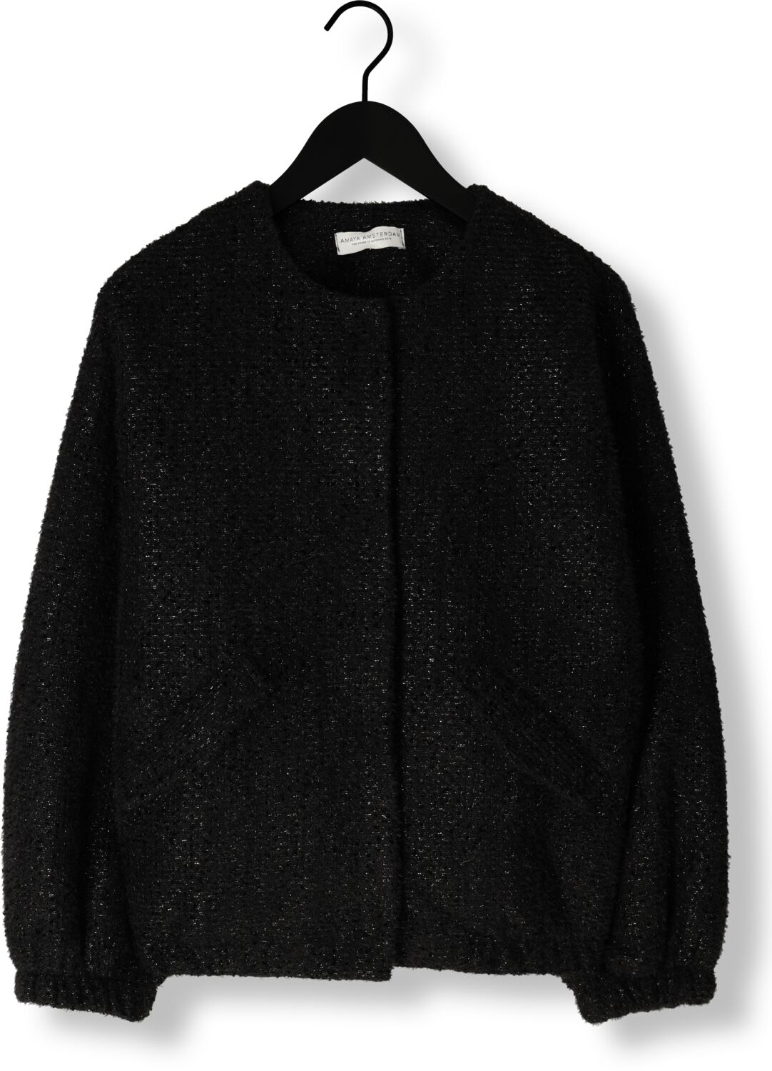 AMAYA AMSTERDAM Dames Jassen Charly Bomber Zwart