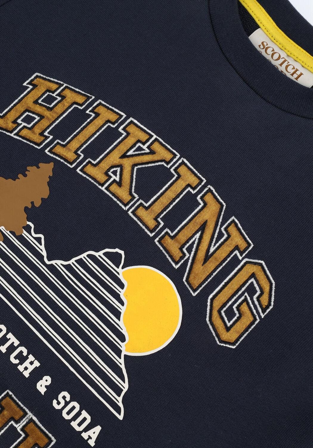 Donkerblauwe SCOTCH & SODA Sweater 167567-22-FWBM-D40 - large