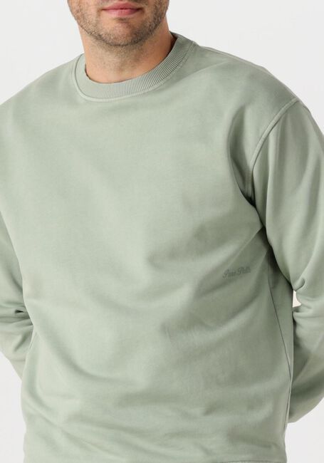 Mint PURE PATH Sweater LOOSE FIT CREWNECK LS SWEATERS - large
