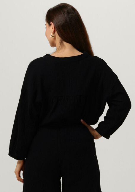 Zwarte MINUS Blouses HEMMA 3/4 SLEEVE BLOUSE 1 - large