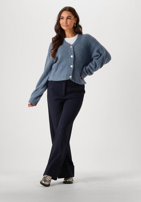 Donkerblauwe MSCH COPENHAGEN Vest MSCHPETRINELLE HOPE CARDIGAN - large