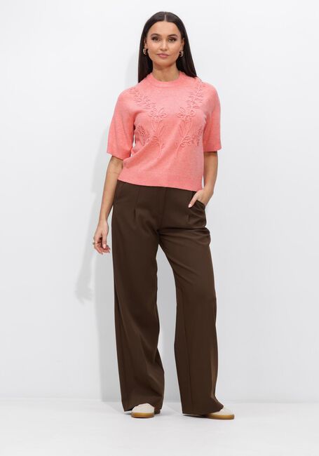 Roze OBJECT Trui OBJLANEY RUBIN SS PULLOVER - large