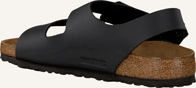 Zwarte BIRKENSTOCK Platte sandalen MILANO HEREN Zwarte BIRKENSTOCK Platte sandalen MILANO HEREN - large