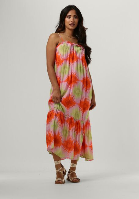 Oranje CIRCLE OF TRUST Midi jurk JESSY DRESS - large