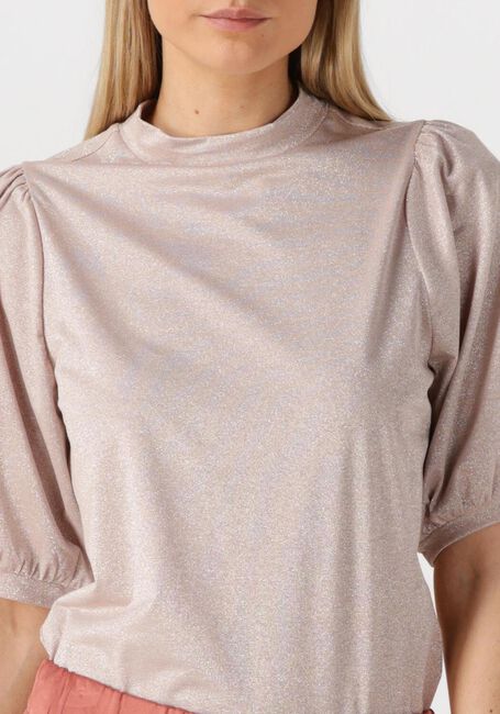 Metallic SUMMUM Top SHORT SLEEVE TOP SOFT LUREX JERSEY - large
