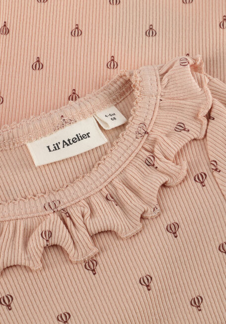 Roze LIL' ATELIER Rompers NBFGAGO KIS LS SLIM BODY LIL - large