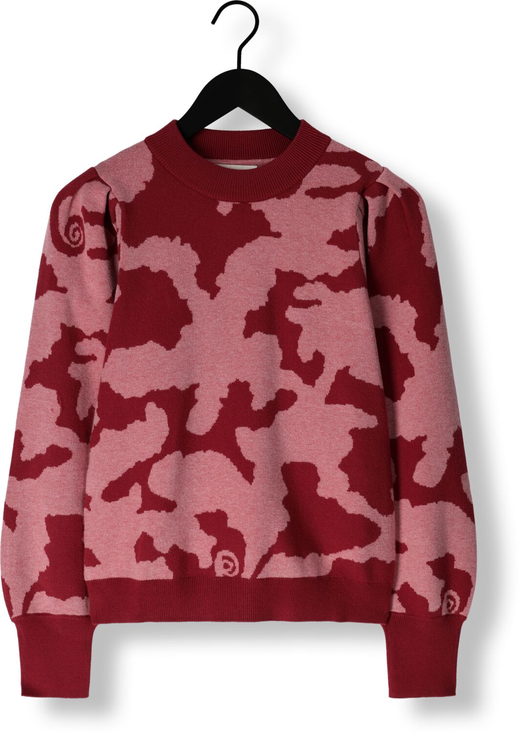POM AMSTERDAM Dames Truien & Vesten Camo Red Roest