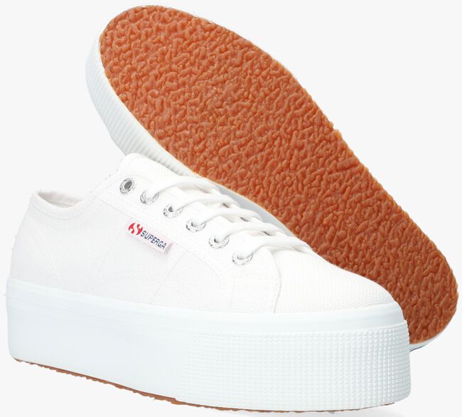 Witte SUPERGA Lage sneakers 2790 COTW LINE UP AND DOWN - large