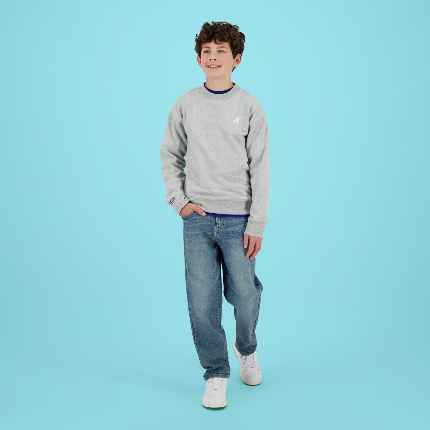 Grijze RAIZZED Sweater NORWIN - large