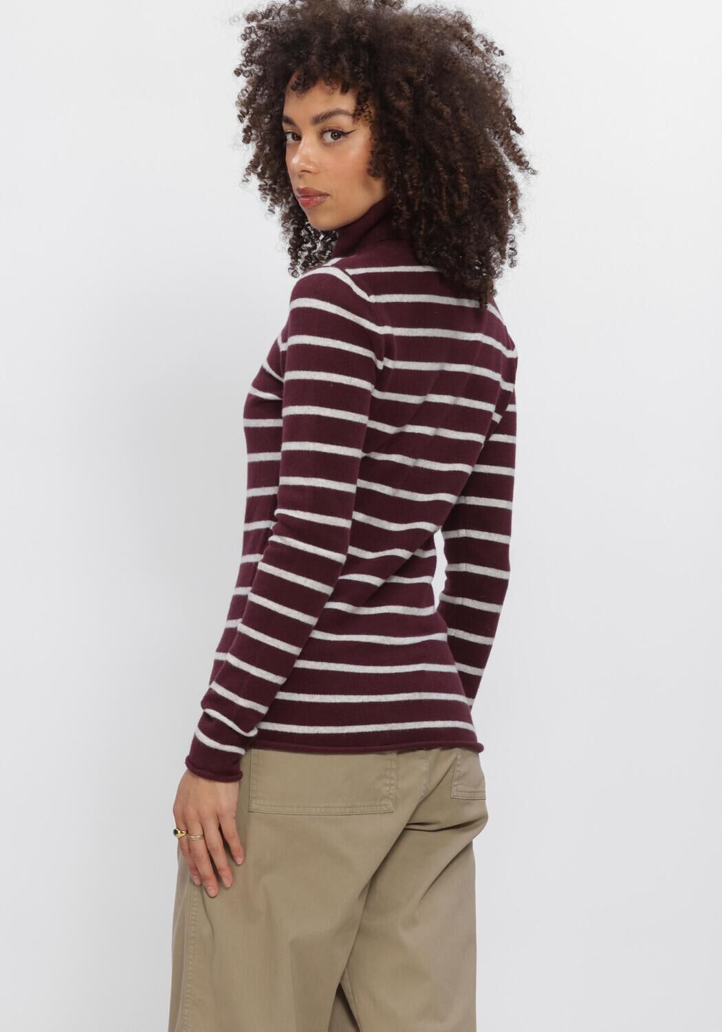 PENN & INK Dames Tops & T-shirts W26b435 Bordeaux