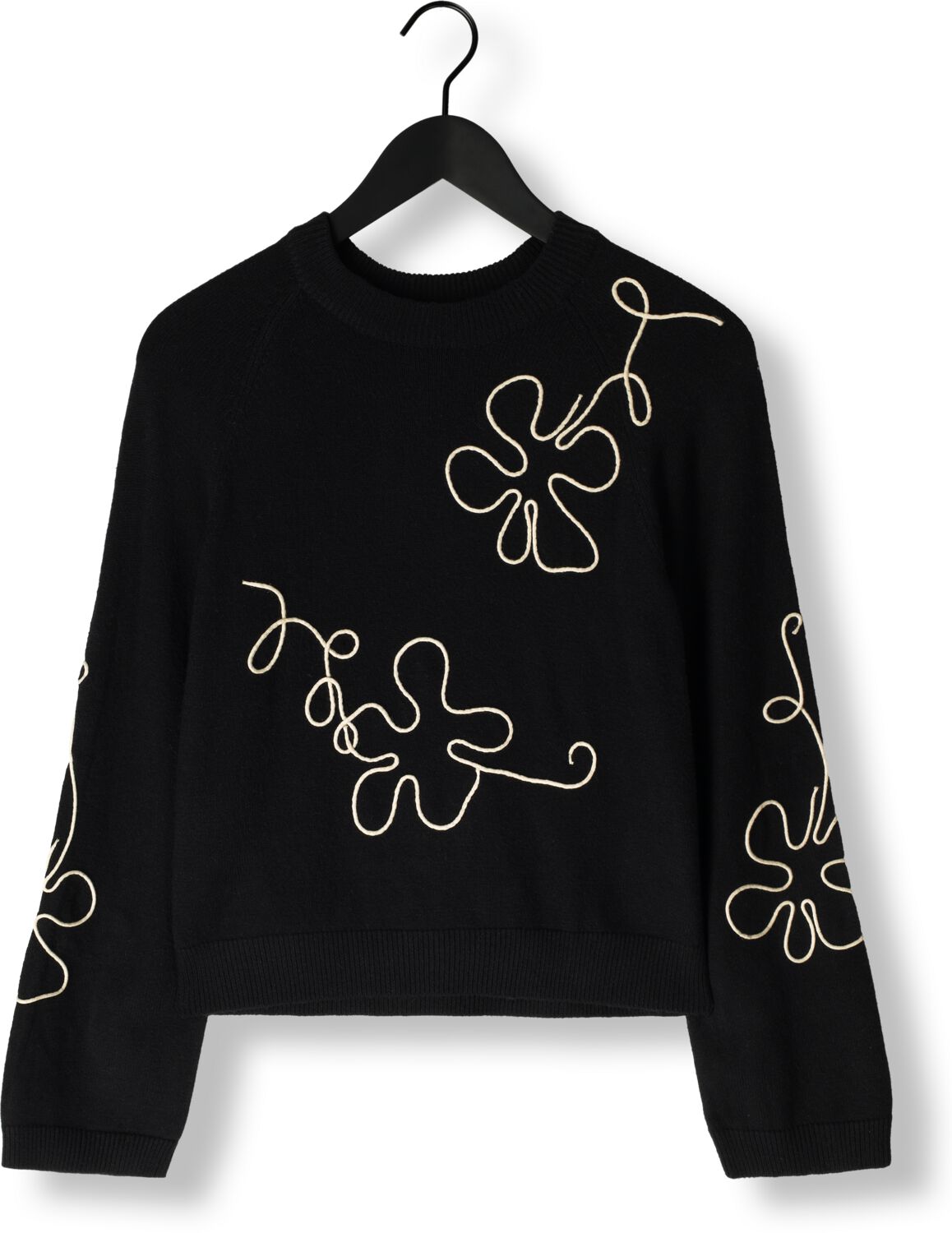 OBJECT Dames Truien & Vesten Objlaney Rubin Ls Pullover Zwart