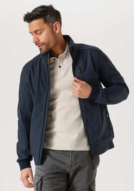Blauwe PME LEGEND Jack FLIGHT JACKET SKYGLIDER 3L SOFTSHELL - large