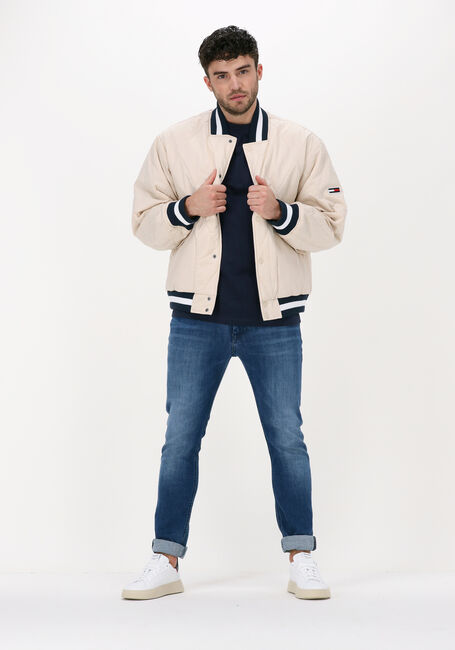 Beige TOMMY JEANS Jack TJM DIAMOND QUILTED BOMBER - large
