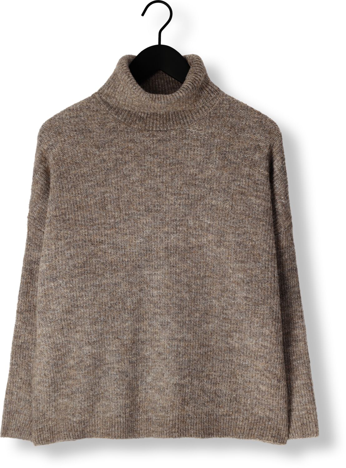 YDENCE Dames Truien & Vesten Knitted Sweater Lil Taupe