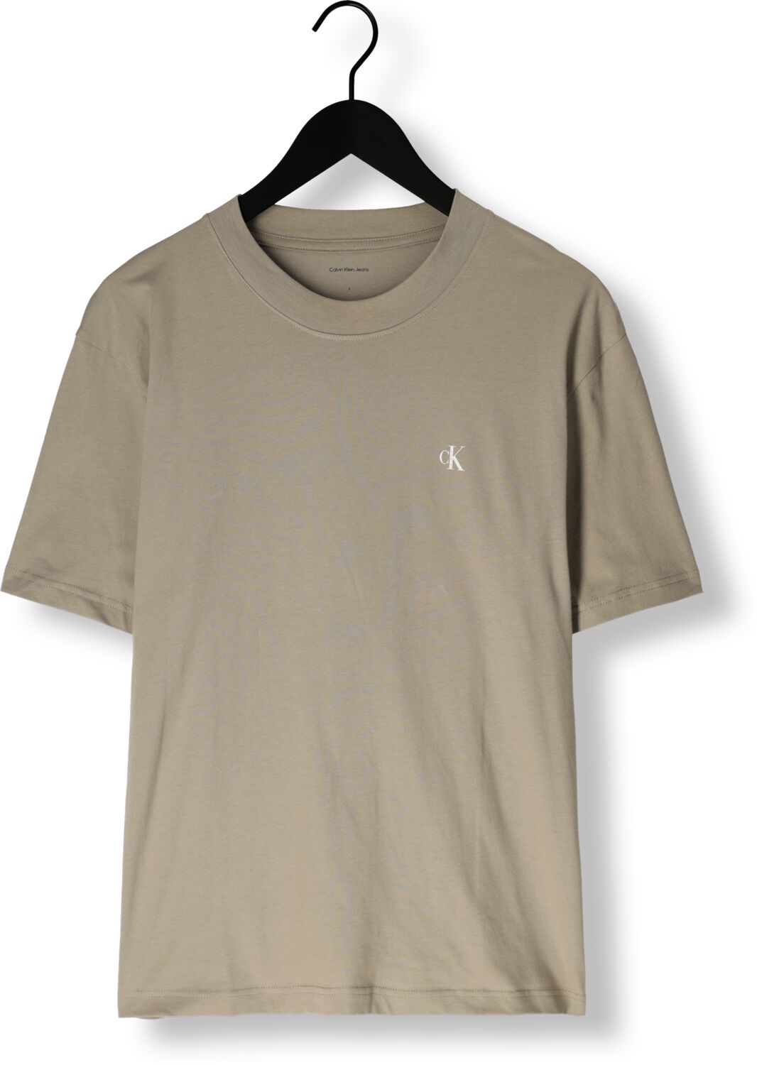 CALVIN KLEIN Heren Polo's & T-shirts Painted Jeans Tee Khaki