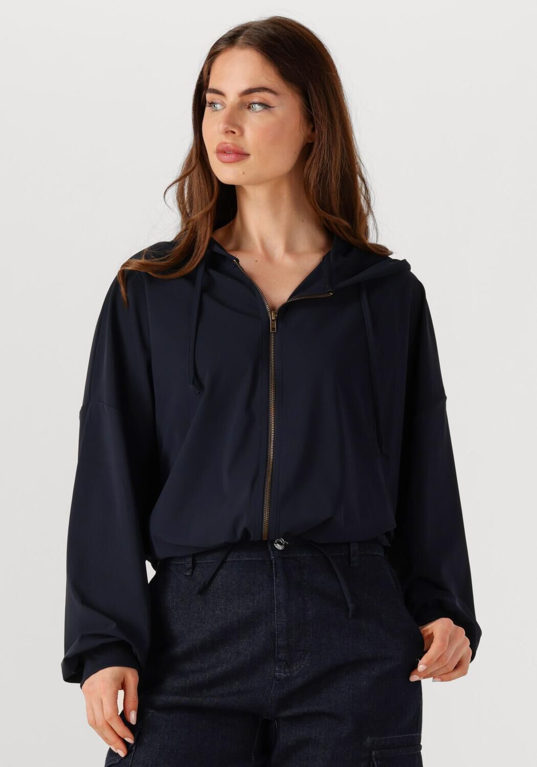 PENN & INK Dames Truien & Vesten Hoodie W25f1739 Donkerblauw