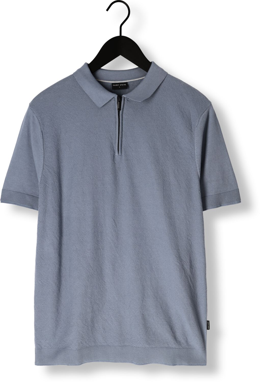 SAINT STEVE Heren Polo's & T-shirts Sonny Lichtblauw