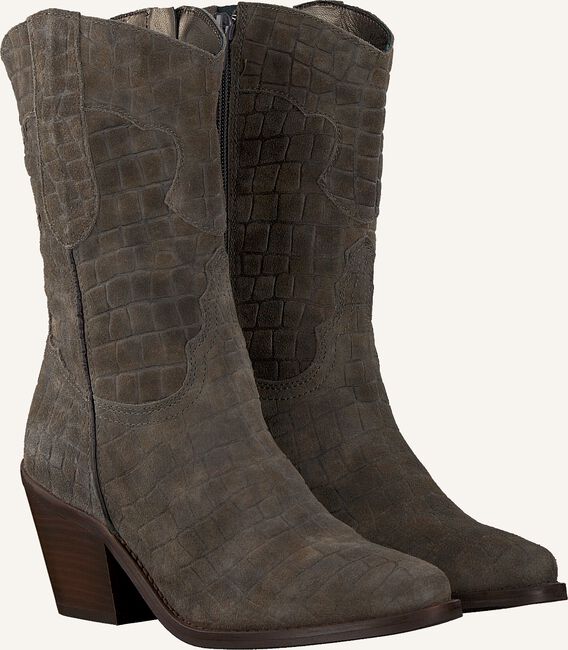 Taupe RED-RAG Enkellaarsjes 77152 Taupe RED-RAG Enkellaarsjes 77152 - large