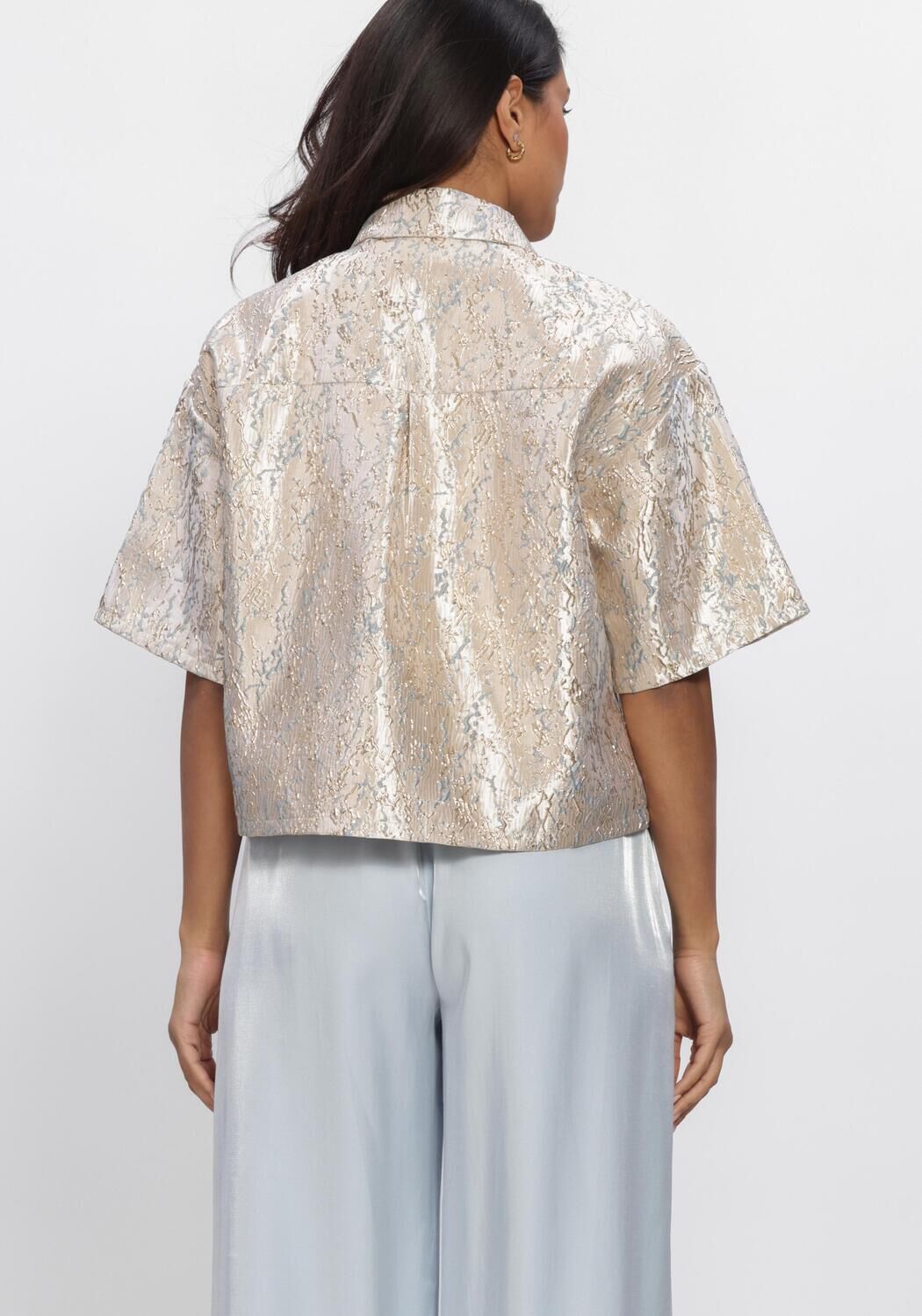 Gouden NUKUS Blouses LEENA BLOUSE - large