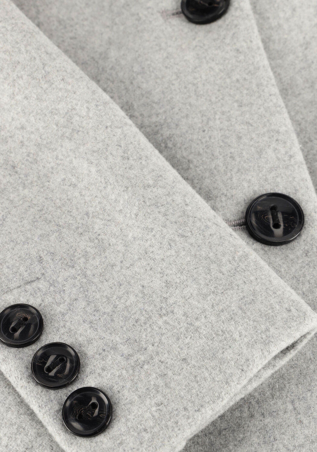 Grijze MODSTR&Ouml;M Mantel PAMELA COAT - large