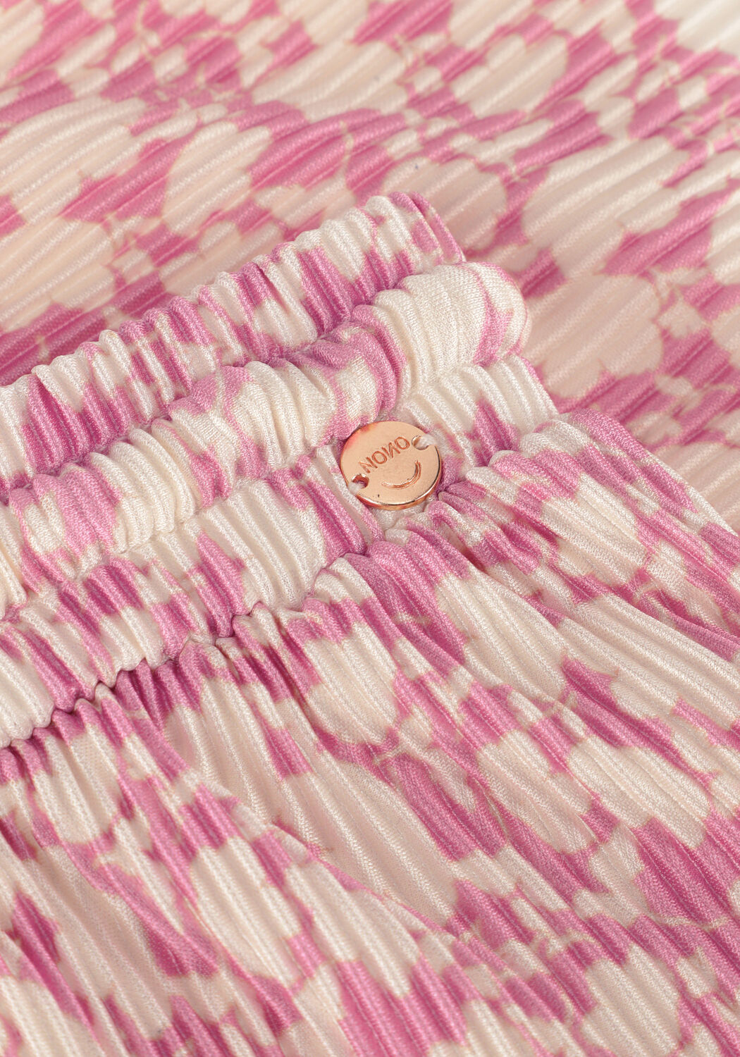 NONO Meisjes Broeken Sunny Flower Short Roze