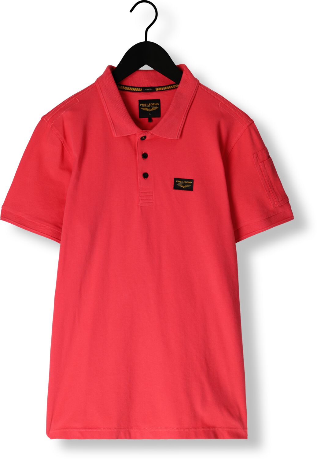 PME LEGEND Heren Polo's & T-shirts Short Sleeve Polo Trackway Roze